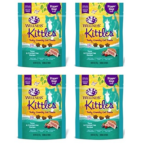 Wellness Kittles Cat Treat Value Pack - Tuna & Cranberries Flavor...