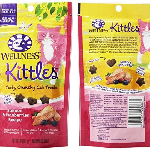 Wellness Kittles Cat Treat Variety Pack - 3 Flavors Chicken & Cr...