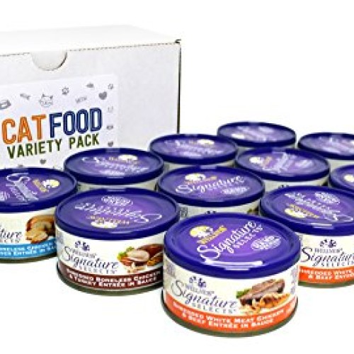 Wellness Natural Grain Free Signature Selects Shredded Wet Cat Fo...