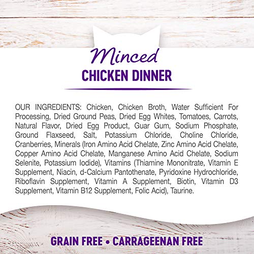 Wellness Natural Pet Food Complete Health Minced Grain Free Canne...