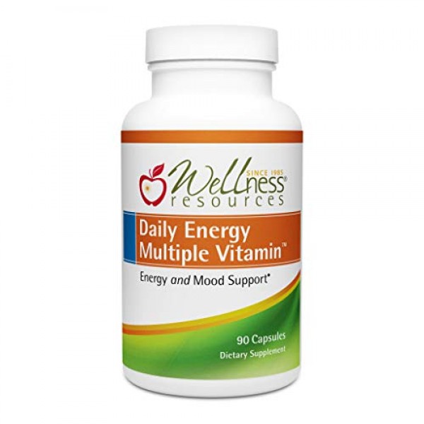 Daily Energy Multiple Vitamin - 100% coenzyme B Vitamins Includin...