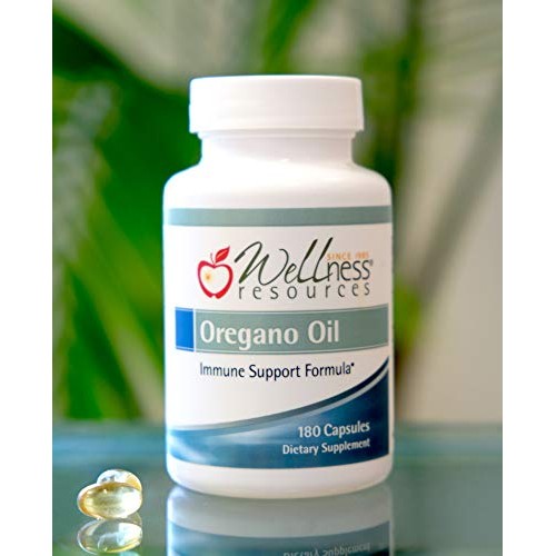Oregano Oil Capsules - High Potency Wild Oregano Oil 55-65% Carva...