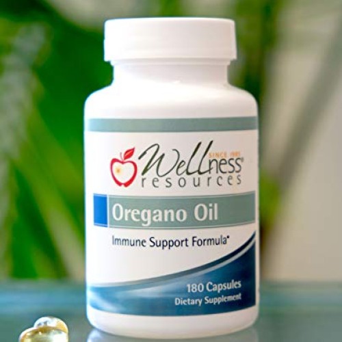 Oregano Oil Capsules - High Potency Wild Oregano Oil 55-65% Carva...