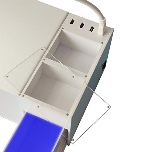 Wendysy Eyelash Extension Pillow with Acrylic Shelf & USB Blu-ray...