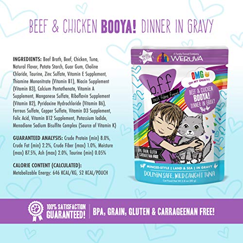 B.F.F. Omg - Best Feline Friend Oh My Gravy!, Booya! Beef & Chick...