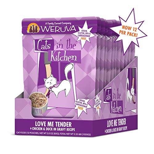 Weruva Cats in the Kitchen Grain-Free Natural Wet Cat Food Pouches