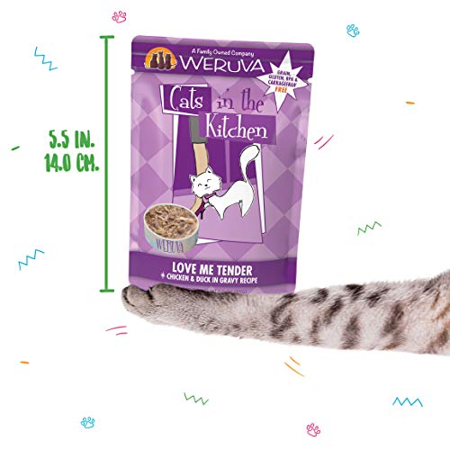 Weruva Cats in the Kitchen Grain-Free Natural Wet Cat Food Pouches