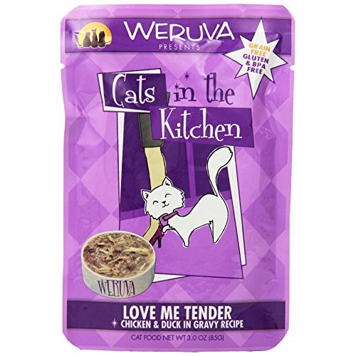 Weruva Cats In The Kitchen, Love Me Tender With Chicken & Duck In...