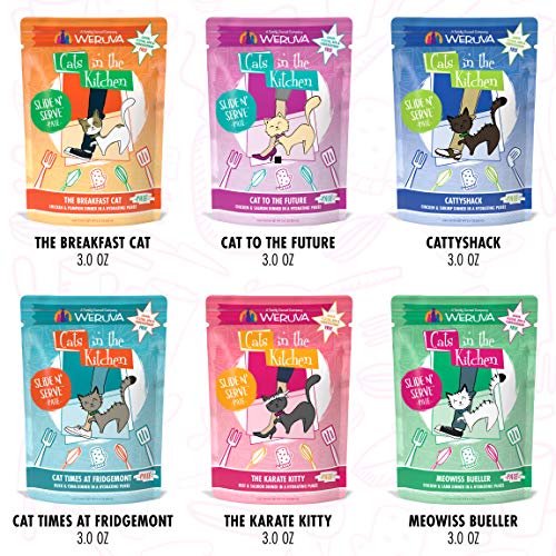 Weruva Cats in the Kitchen Slide N Serve Grain-Free Natural Wet ...