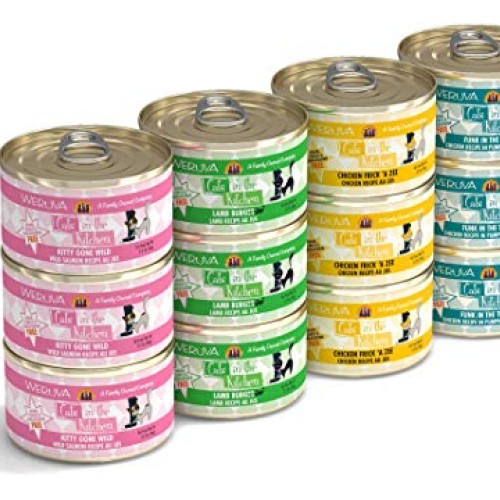 Weruva Cats in the Kitchen, Variety Pack, Kitchen Cuties, Wet Cat...