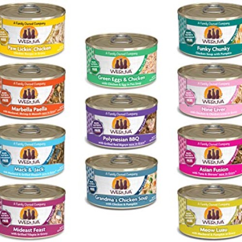 Weruva Classic Cat 11 Flavors Variety Pack, Grain and Gluten Free...