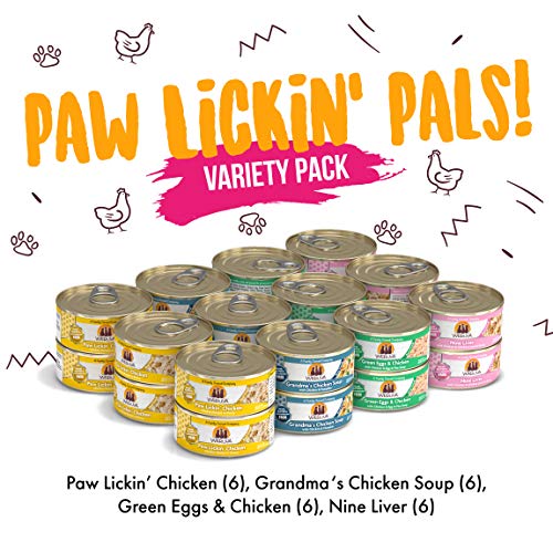 Weruva Classic Cat Food, Variety Pack, Paw Lickin Pals Wet Cat F...