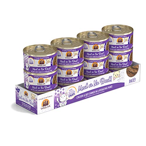 Weruva Classic Cat Paté, Meal or No Deal! with Chicken & Beef, 3o...