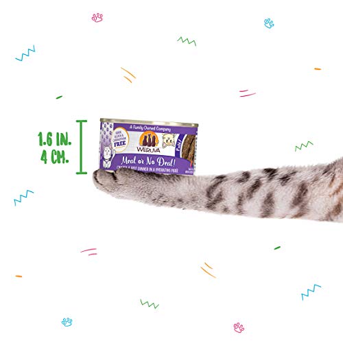 Weruva Classic Cat Paté, Meal or No Deal! with Chicken & Beef, 3o...