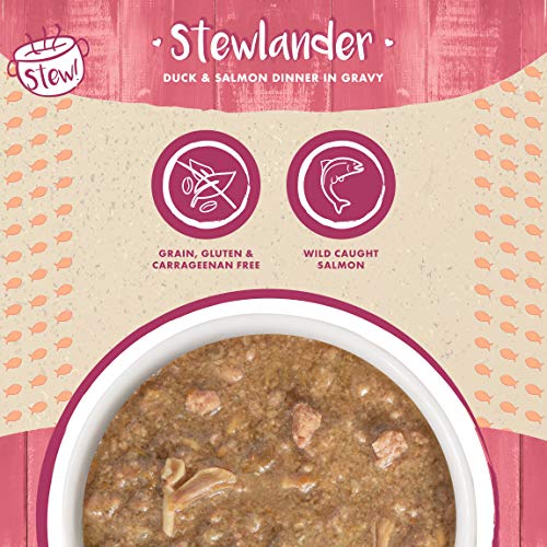 Weruva Classic Cat Stews!, Stewlander with Duck & Salmon in Gravy...