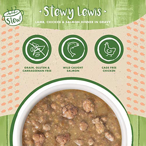 Weruva Classic Cat Stews!, Stewy Lewis with Lamb, Chicken & Salmo...