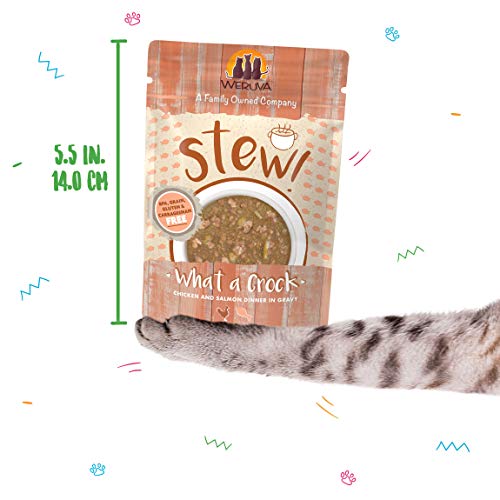 Weruva Classic Cat Stews!, What a Crock with Chicken & Salmon in ...
