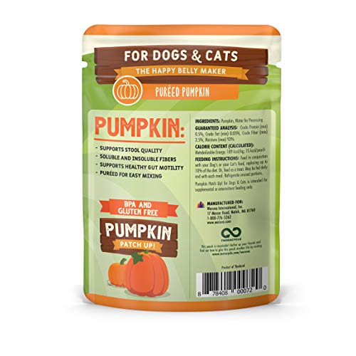 Weruva Pumpkin Patch Up!, Pumpkin Puree Pet Food Supplement For D...
