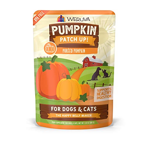 Weruva Pumpkin Patch Up!, Pumpkin Puree Pet Food Supplement For D...