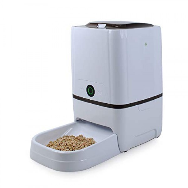 6L Automatic Pet Feeder Food Dispenser for Large Small Dogs and C...