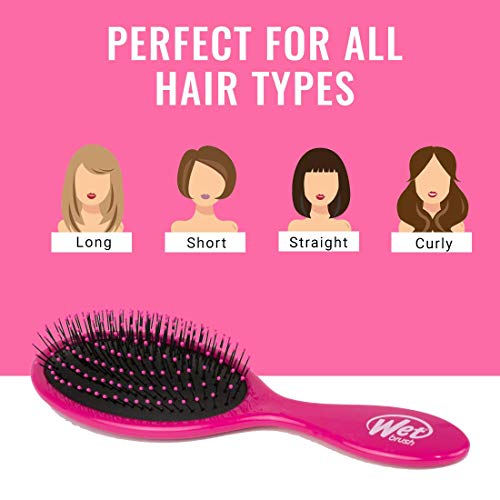 Wet Brush Original Detangler Hair Brush Exclusive Ultrasoft Intel...