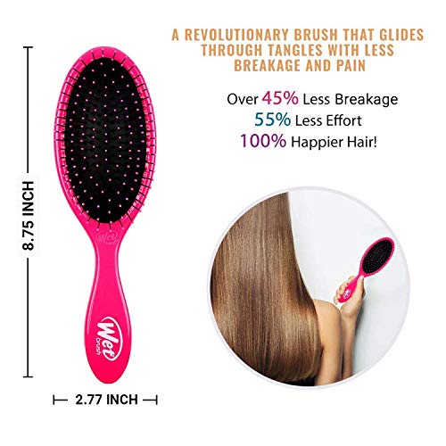 Wet Brush Original Detangler Hair Brush Exclusive Ultrasoft Intel...
