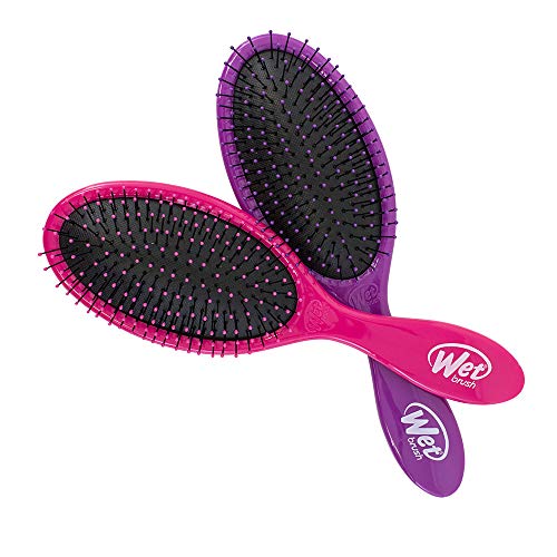 Wet Brush Original Detangler Hair Brush Exclusive Ultrasoft Intel...