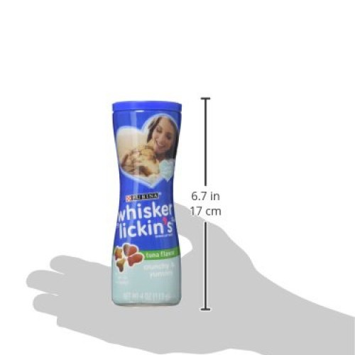 Whisker Licklns Crunch Lovers Tuna Flavoured Cat Treats 4oz