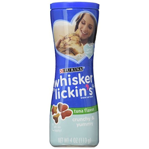 Whisker Licklns Crunch Lovers Tuna Flavoured Cat Treats 4oz