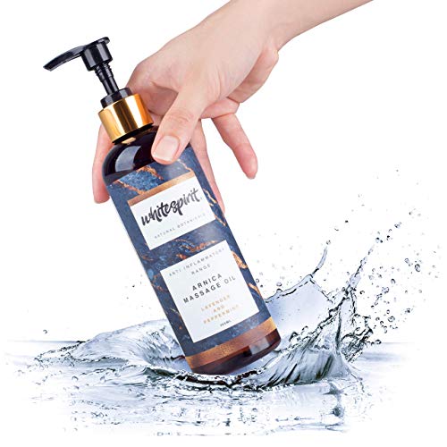 White Spirit Arnica Essential Oil - Arnica Massage Oil for Pain R...