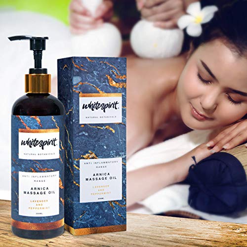 White Spirit Arnica Essential Oil - Arnica Massage Oil for Pain R...