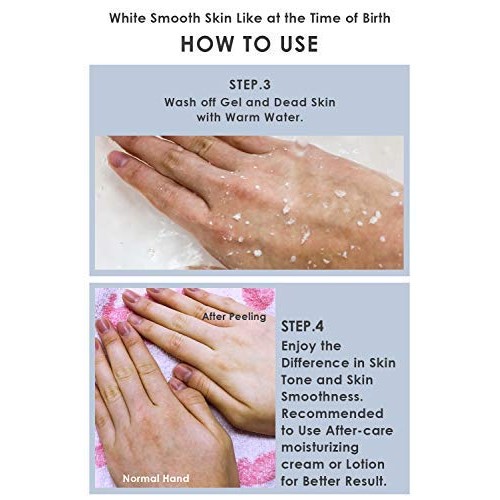 WHITH WHITE Skin Whitening Face Exfoliator HYALURONIC Acid & C...