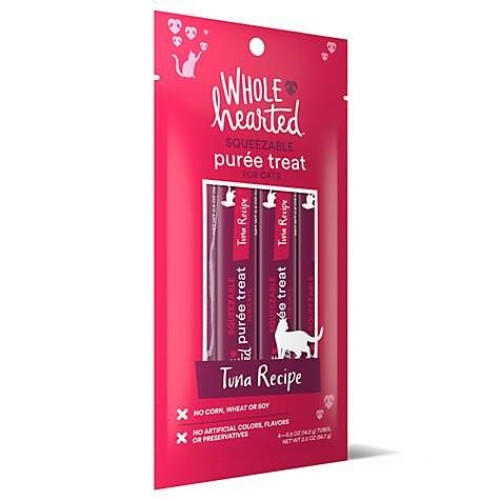 Petco Brand - WholeHearted Tuna Recipe Puree Squeezable Cat Treat...