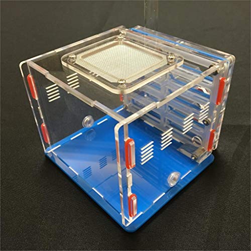 WHZ DIY Acrylic Pet Ant Nest Ant House Mini GranaryBlack Color...
