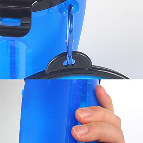 WHZ Pet Outdoor Portable Dual-use Water and Food Cup with A Foldi...