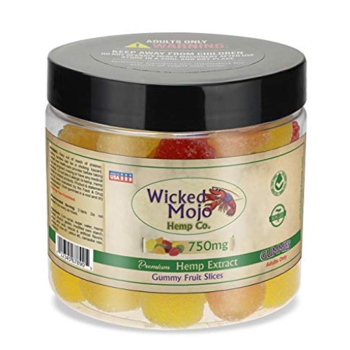 Hemp Oil Gummies - 750mg - App. 20mg Per Gummy - Best Tasting Hem...
