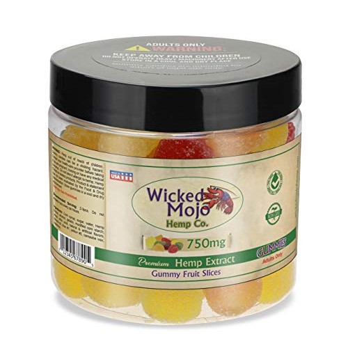 Hemp Oil Gummies - 750mg - App. 20mg Per Gummy - Best Tasting Hem...