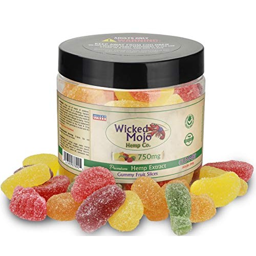 Hemp Oil Gummies - 750mg - App. 20mg Per Gummy - Best Tasting Hem...
