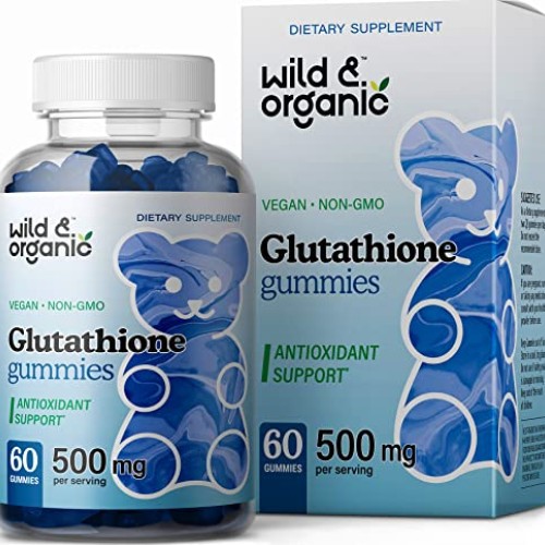 Wild & Organic Glutathione Gummies - Reduced Glutathione for Live...