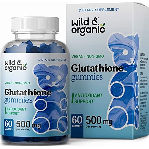 Wild & Organic Glutathione Gummies - Reduced Glutathione for Live...
