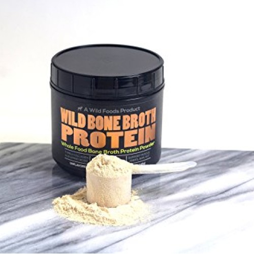 Bone Broth Protein Powder by Wild Foods | Non-GMO, Paleo, All-Nat...