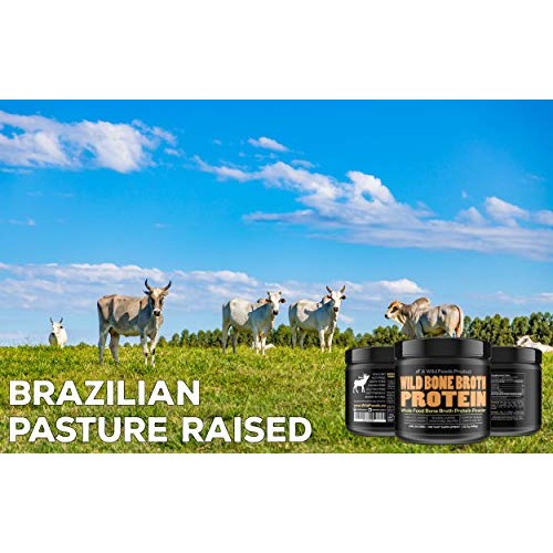 Bone Broth Protein Powder by Wild Foods | Non-GMO, Paleo, All-Nat...