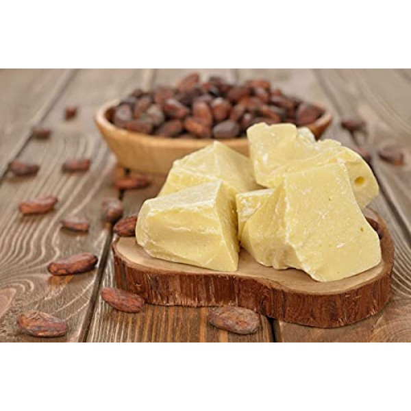 Wild Foods Cocoa Butter Wafers - Unrefined, Food Grade, Plant-Bas...