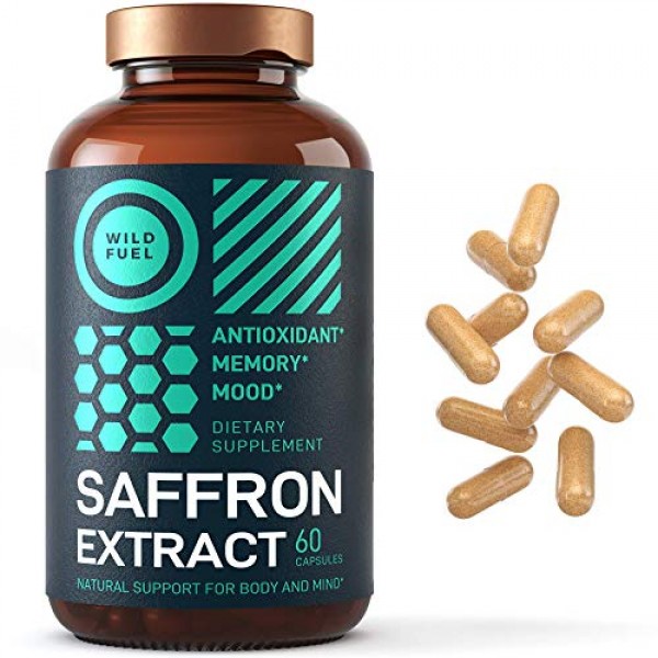 Saffron Extract Supplement - Mood Support Saffron Supplements - 0...