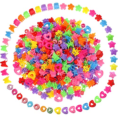 300 Pieces Mini Hair Clips Butterfly Hair Clips Assorted Hair Cli...