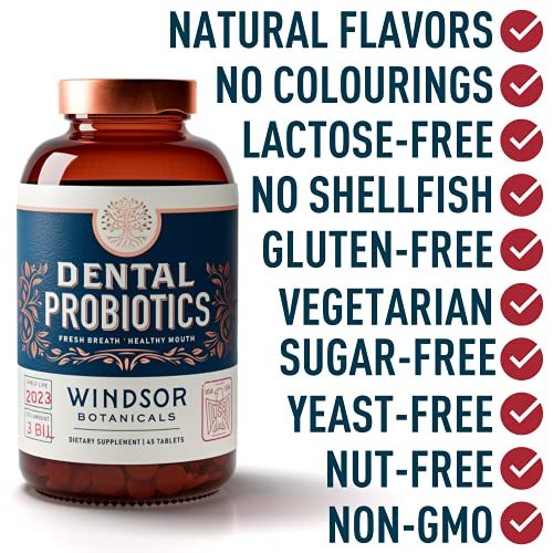 Dental Probiotics Bad Breath Treatment by Windsor Botanicals - Ch...