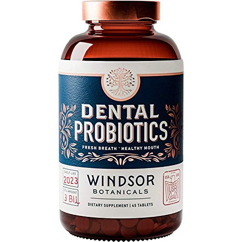 Dental Probiotics Bad Breath Treatment by Windsor Botanicals - Ch...