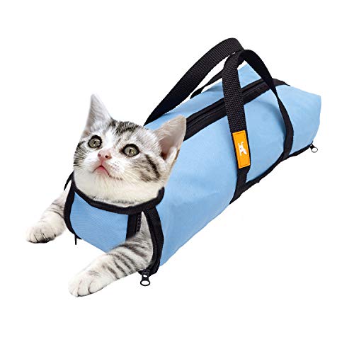 wintchuk Cat Grooming Restraint Bag for Bathing Washing Nail Trim...