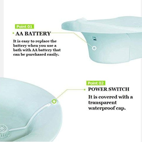 Wireless Smart Bubble Sitz Bath Tub, Integrated Bubble Generator ...