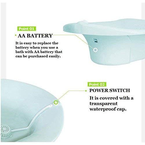 Wireless Smart Bubble Sitz Bath Tub, Integrated Bubble Generator ...
